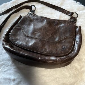 Frye Melissa Saddle Bag Leather